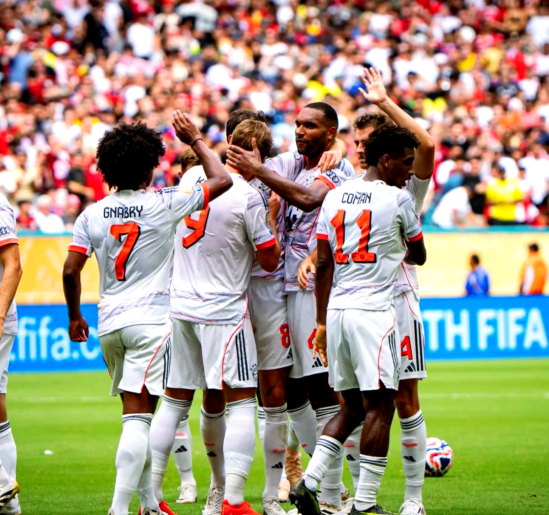 世俱杯八强胜出，拜仁慕尼黑队霸气晋级